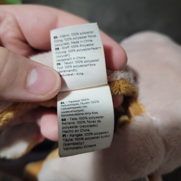 Done By Deer Octopus Activity Toy Plush Pink Powder Baby Teether Crinkle Sensory - Picture 7 of 7